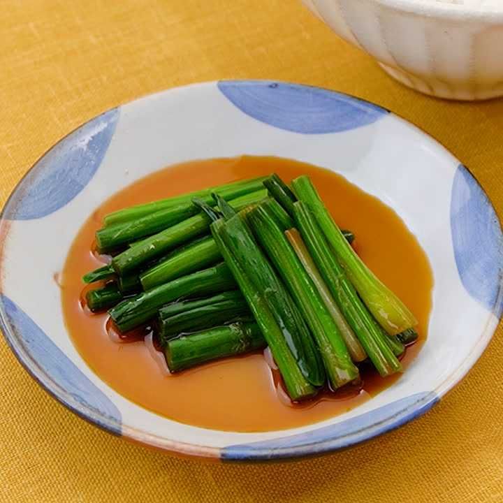 行者にんにくの醤油漬け