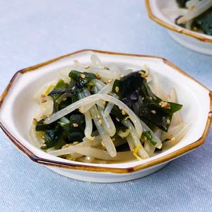 もやしとわかめのナムル