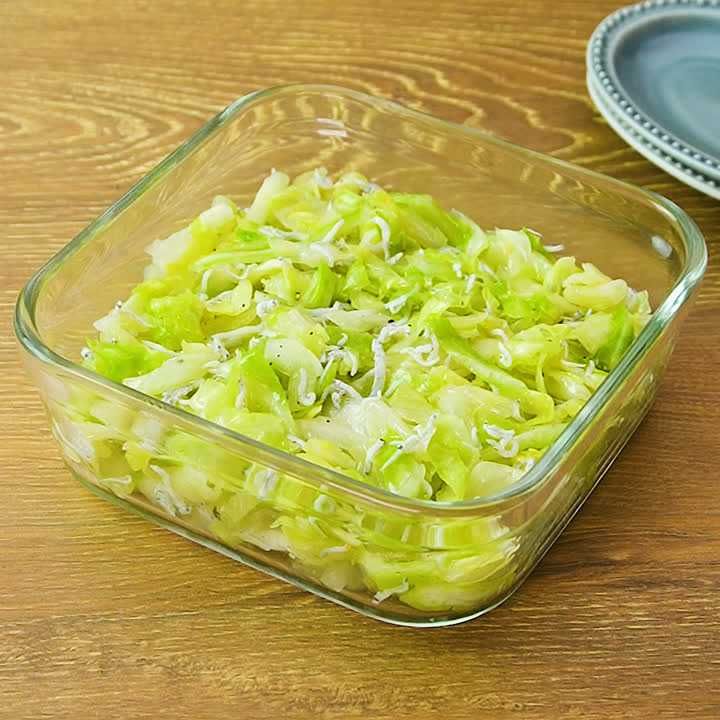 しらすとキャベツのレモンサラダ