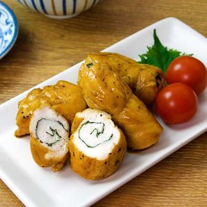 「ささみのしそ巻き照り焼き」のレシピ動画