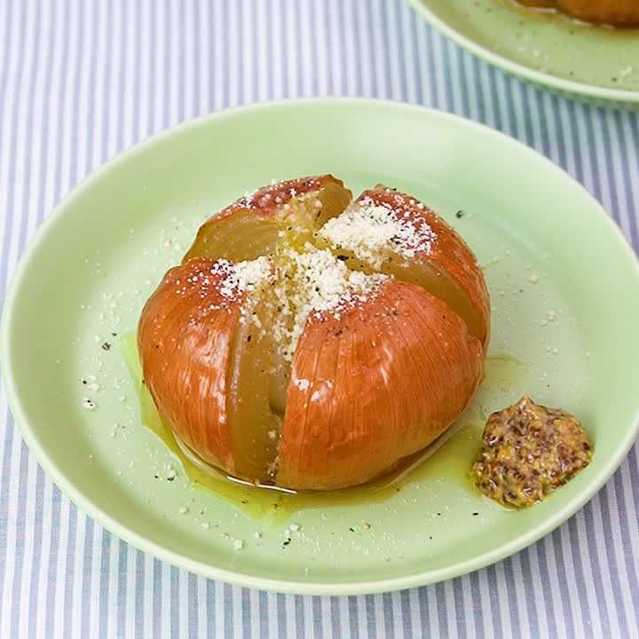 玉ねぎの丸ごとオーブン焼き