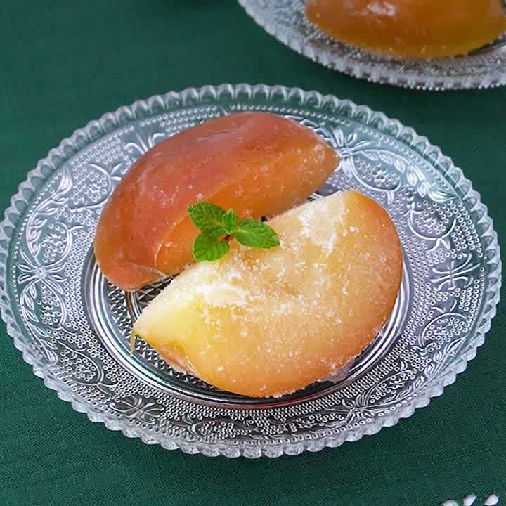 りんごのシャーベット風