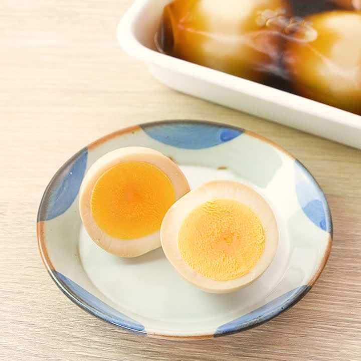 めんつゆ味付け卵