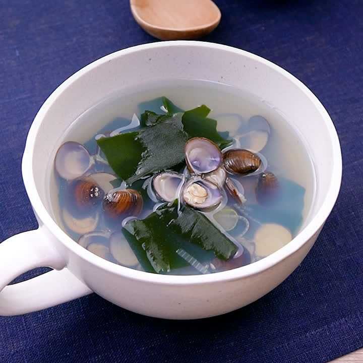 しじみとわかめのスープ