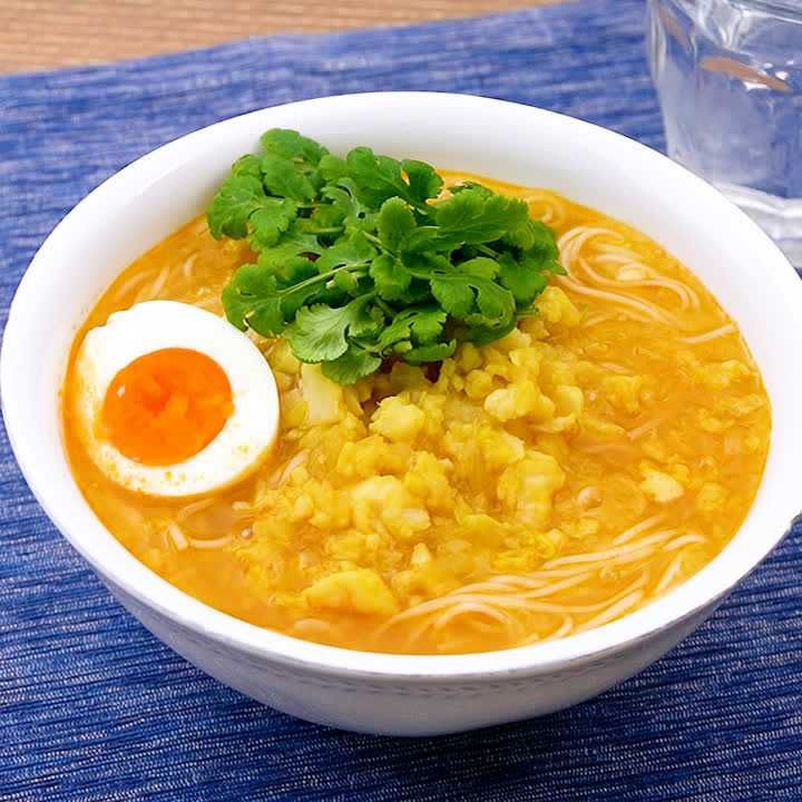 ミャンマーの麺料理！ モヒンガーのレシピ動画・作り方 | デリッシュ