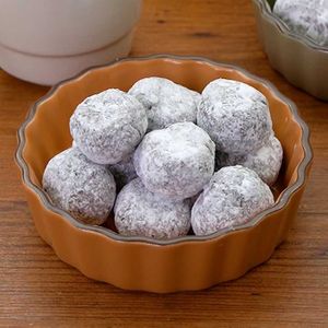 フライパンでココアスノーボール