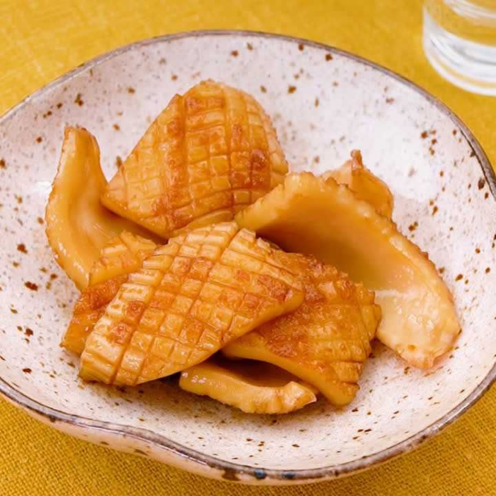 イカの松笠焼き