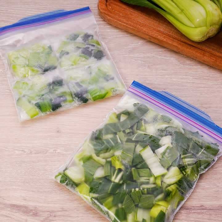 青梗菜の冷凍保存方法