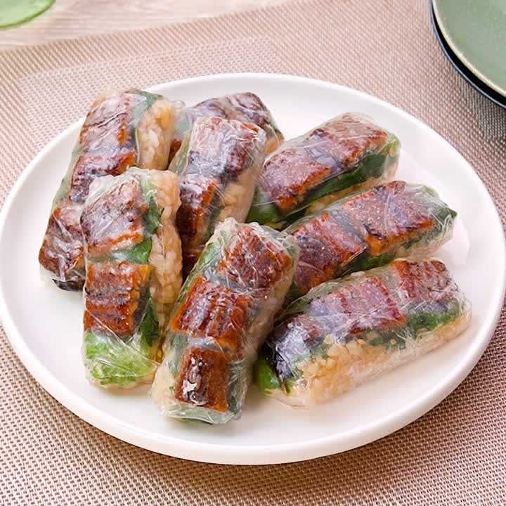 うなぎご飯の生春巻き