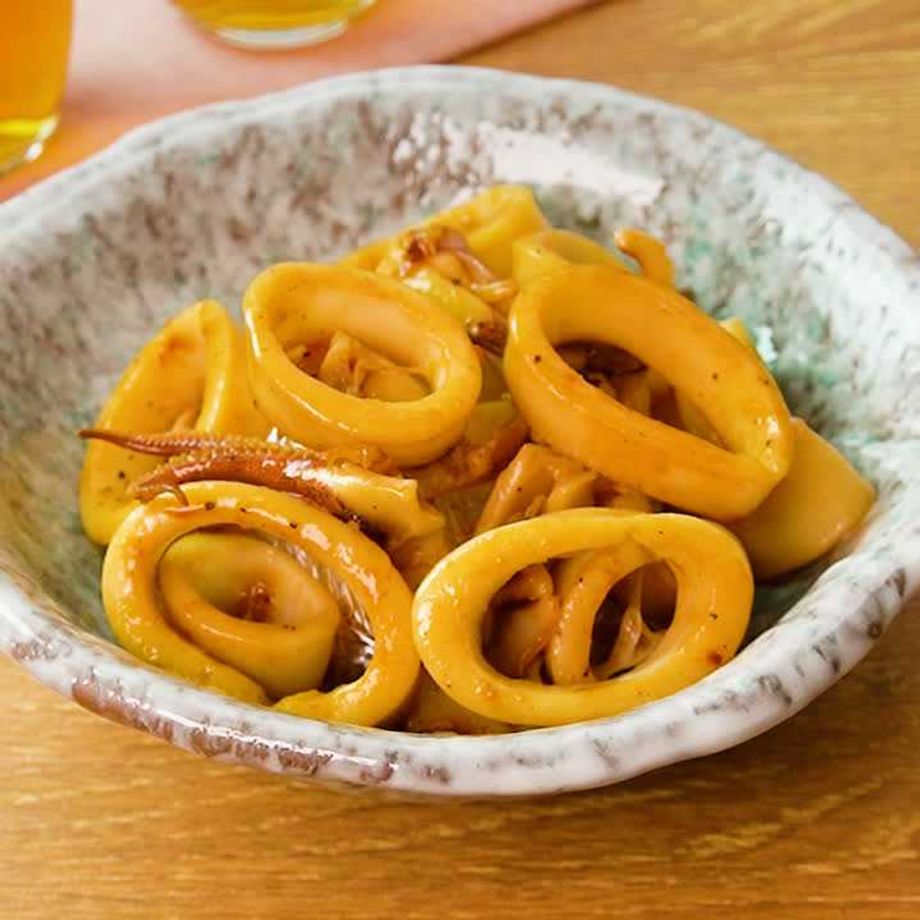 イカ の バター 醤油 炒め