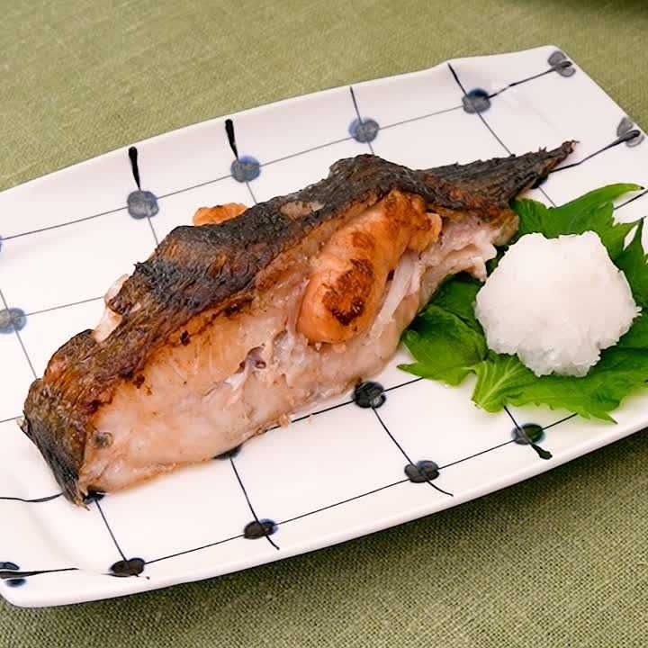 カレイの塩焼き
