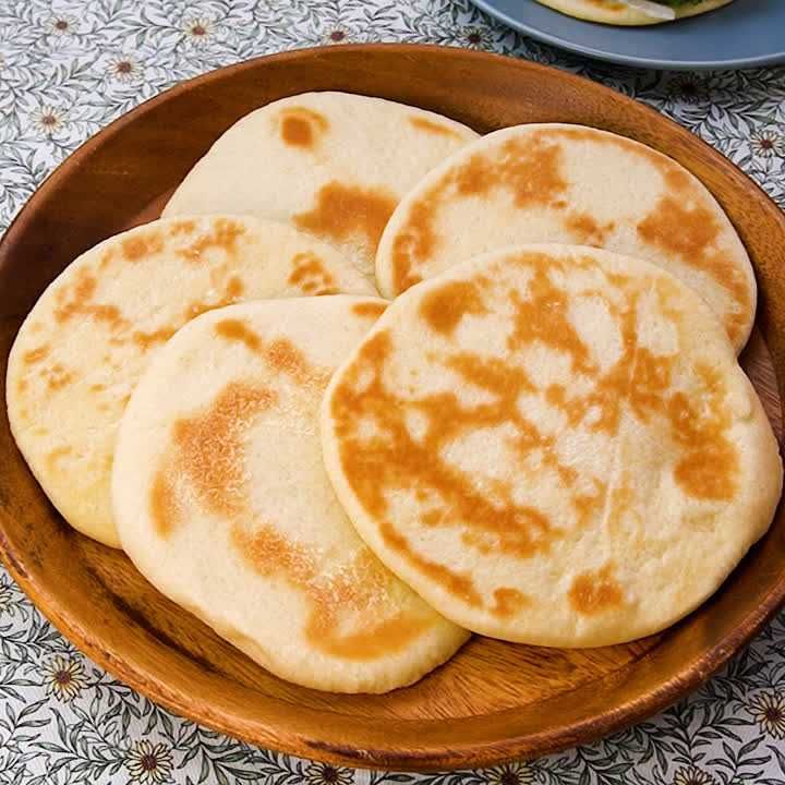 ヒラタケとローズマリーのフラットブレッドのレシピ