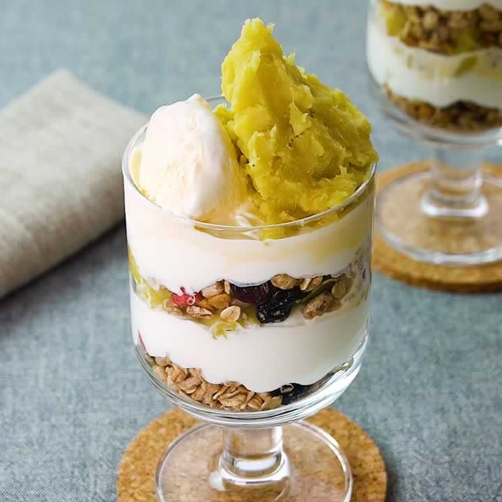 さつまいもパフェ