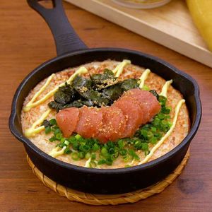 明太マヨとろろ焼き