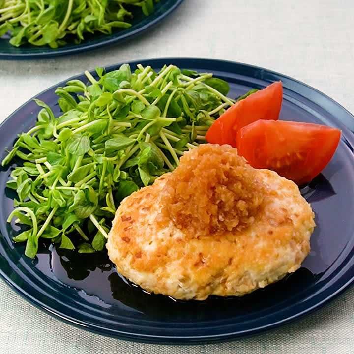 みょうが入り豆腐ハンバーグ
