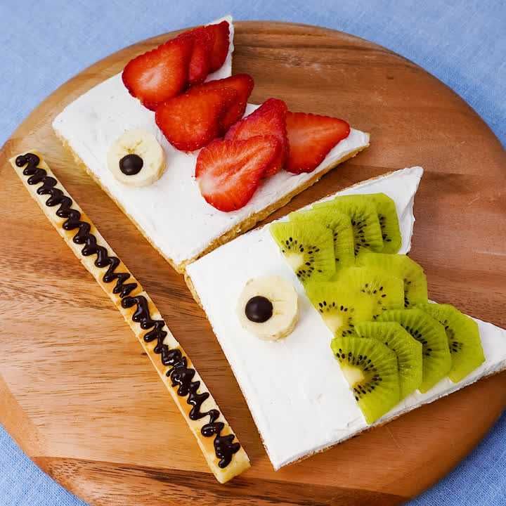 2色の鯉のぼりケーキ