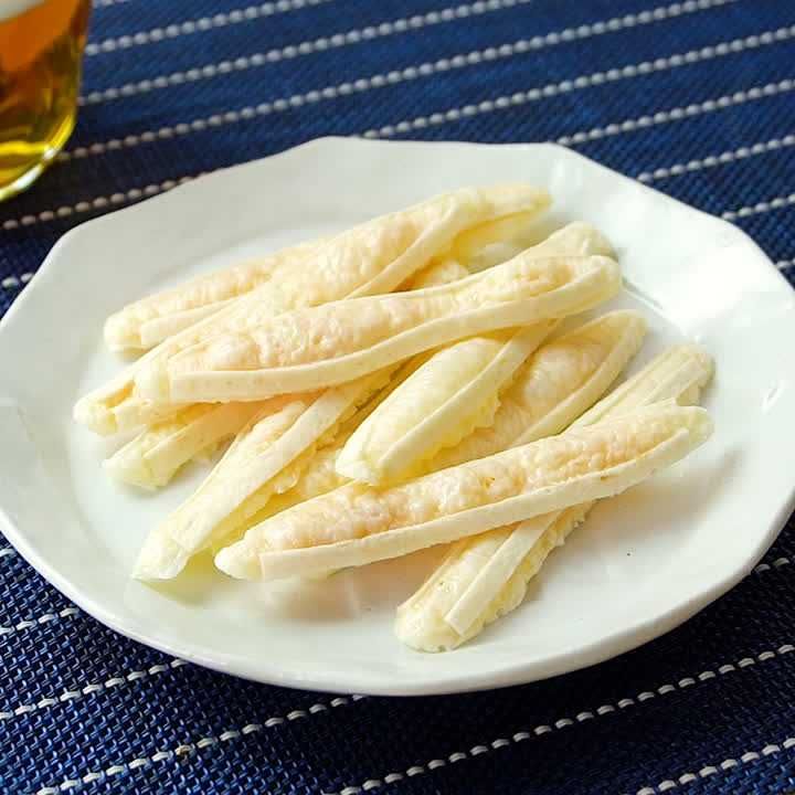 レンジで簡単！ チータラでおつまみスティックのレシピ動画・作り方