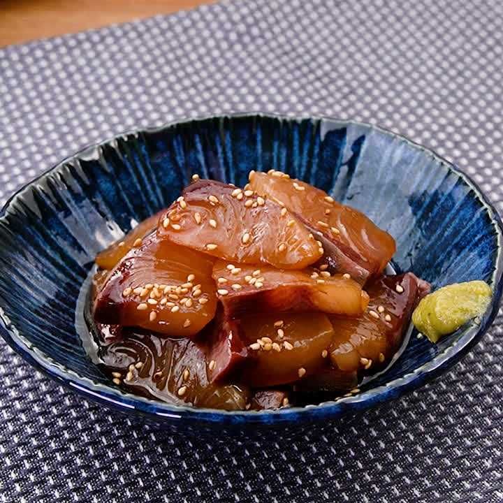 ハマチの甘辛漬け