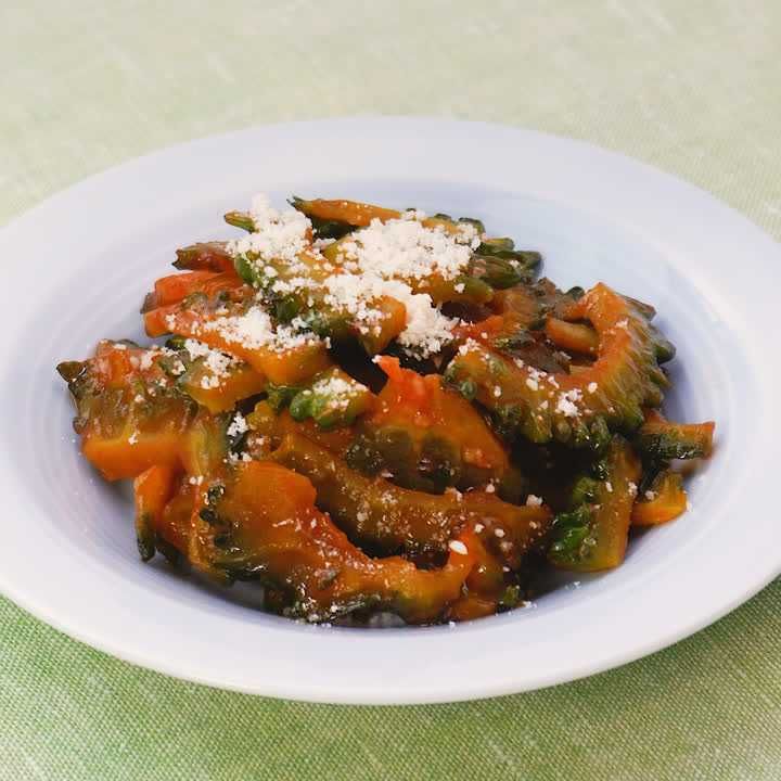 ゴーヤーのケチャップ炒め