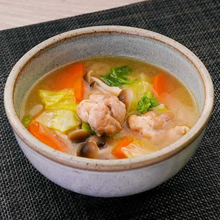 具沢山鶏汁