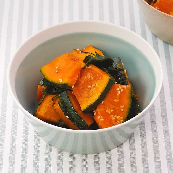 かぼちゃとわかめのナムル