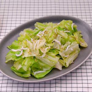 キャベツとしらすの旨塩サラダ