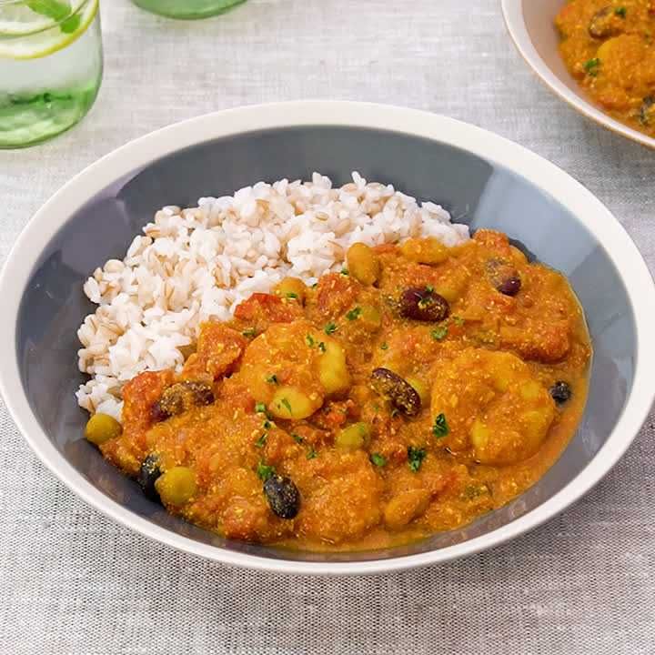 トマトえびカレー