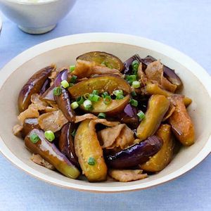 「なすと豚肉のさっぱり炒め」のレシピ動画