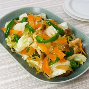 「具沢山野菜炒め」のレシピ動画