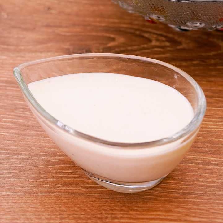 ヨーグルトドレッシングの作り方