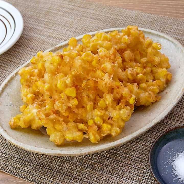 とうもろこしのかき揚げ