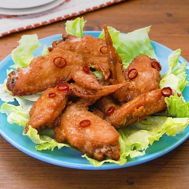 ヌクマムを使った手羽揚げ