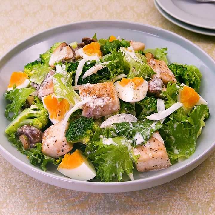 メカジキのグリルサラダ