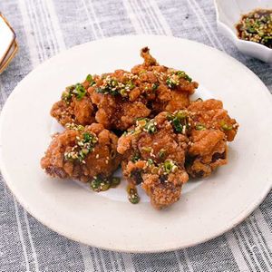 「唐揚げの香味ソースがけ」のレシピ動画