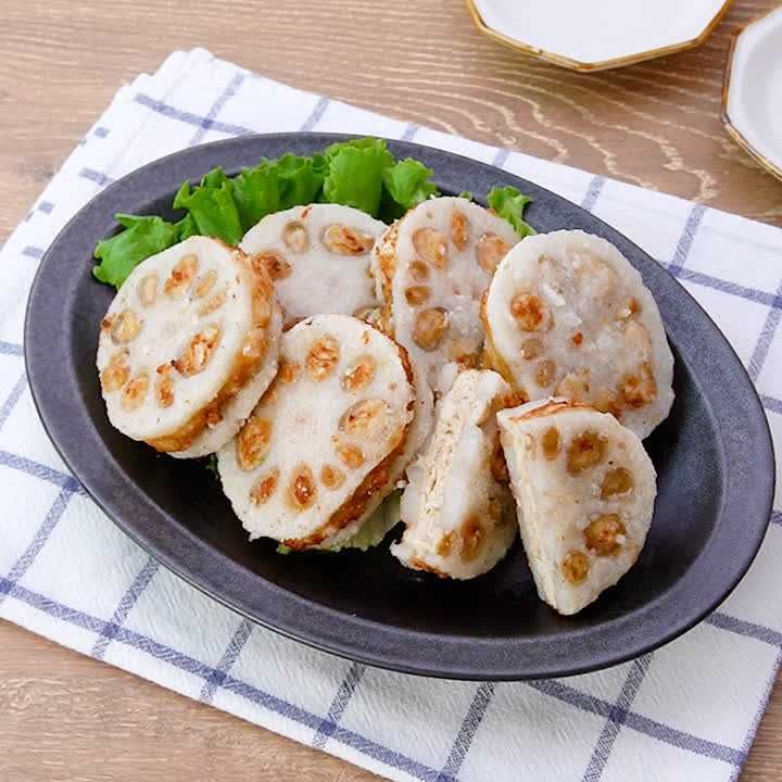 おつまみにもおすすめ！蓮根の挟み揚げの人気レシピ5選