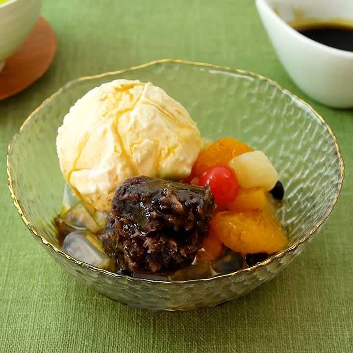 和の味わい♪ クリームあんみつのレシピ動画・作り方 | デリッシュキッチン