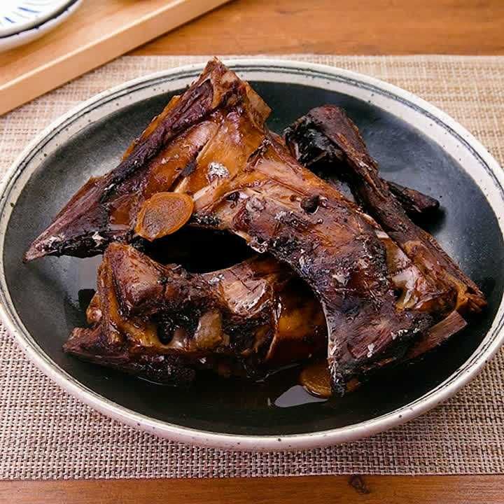 マグロカマの煮付け