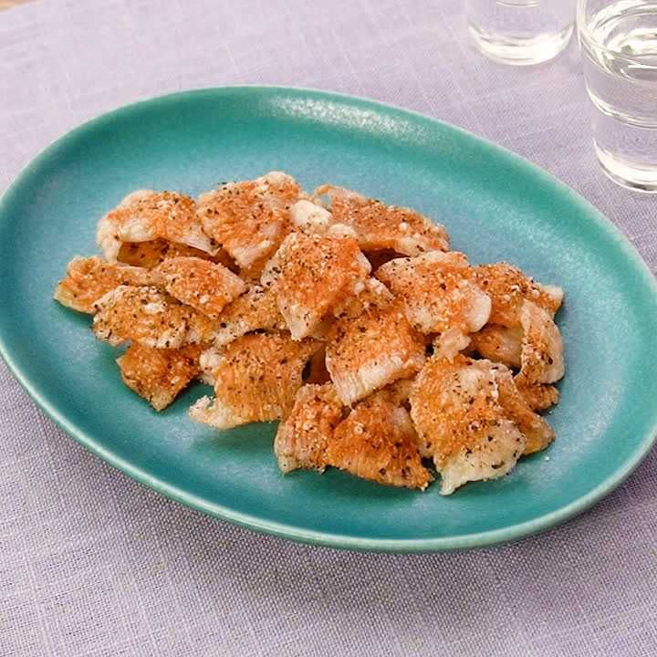 鶏むね肉のチップス