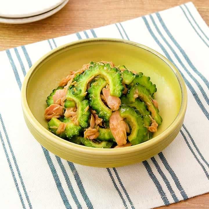 くせになるおいしさ！ゴーヤーの副菜