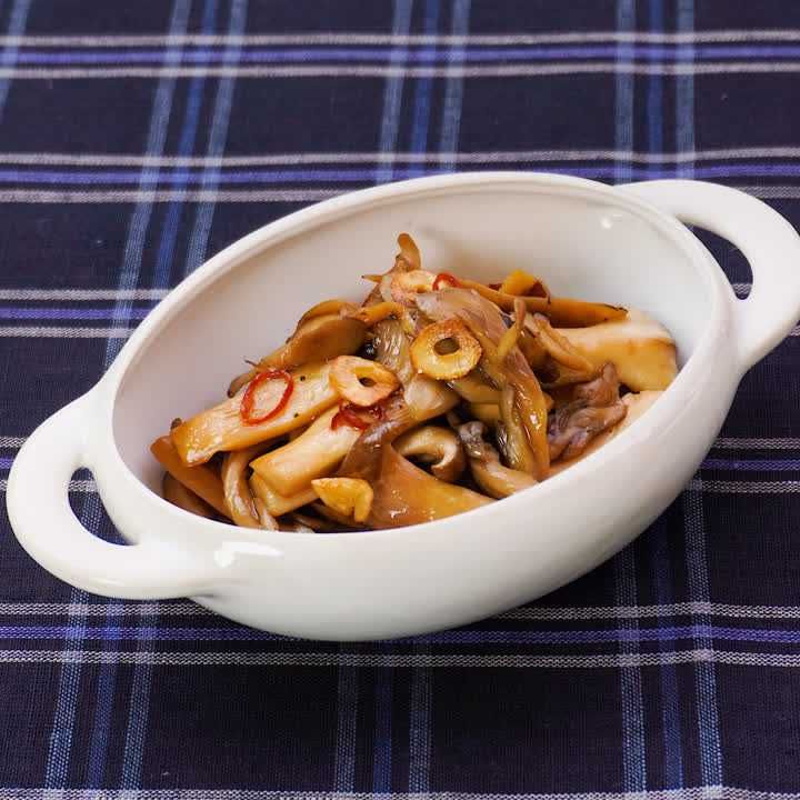 焼ききのこのサラダ