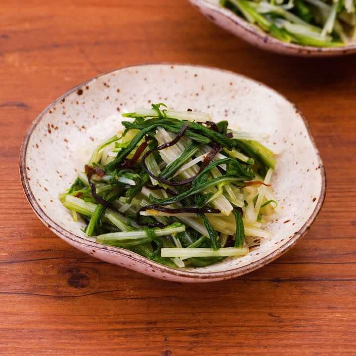 水菜の柚子胡椒和え