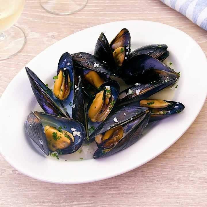 ムール貝の白ワイン蒸し