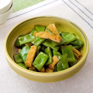 「モロッコいんげんの煮物」のレシピ動画