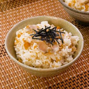 「いちご煮炊き込みご飯」のレシピ動画