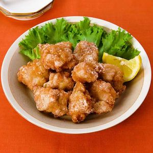 「鶏もも肉のめんたい唐揚げ」のレシピ動画