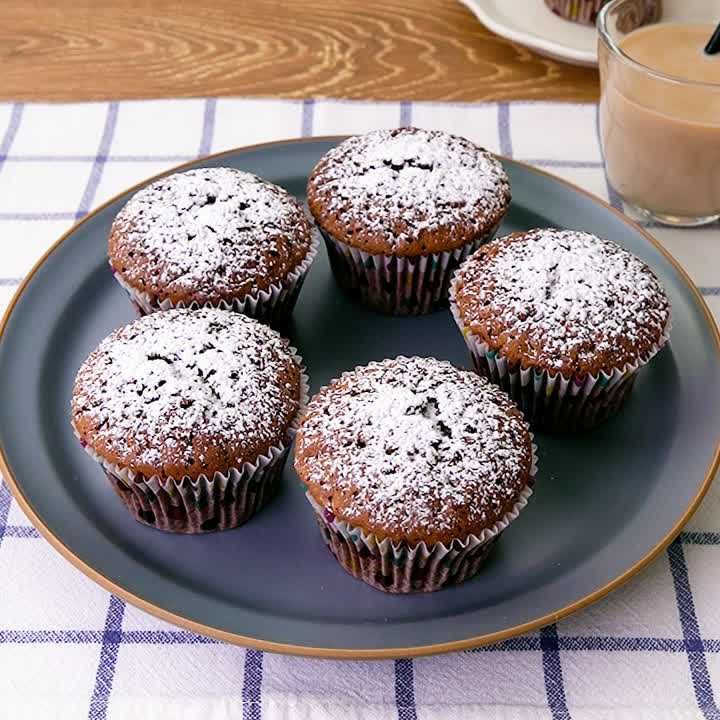 マフィンカップで作るガトーショコラ