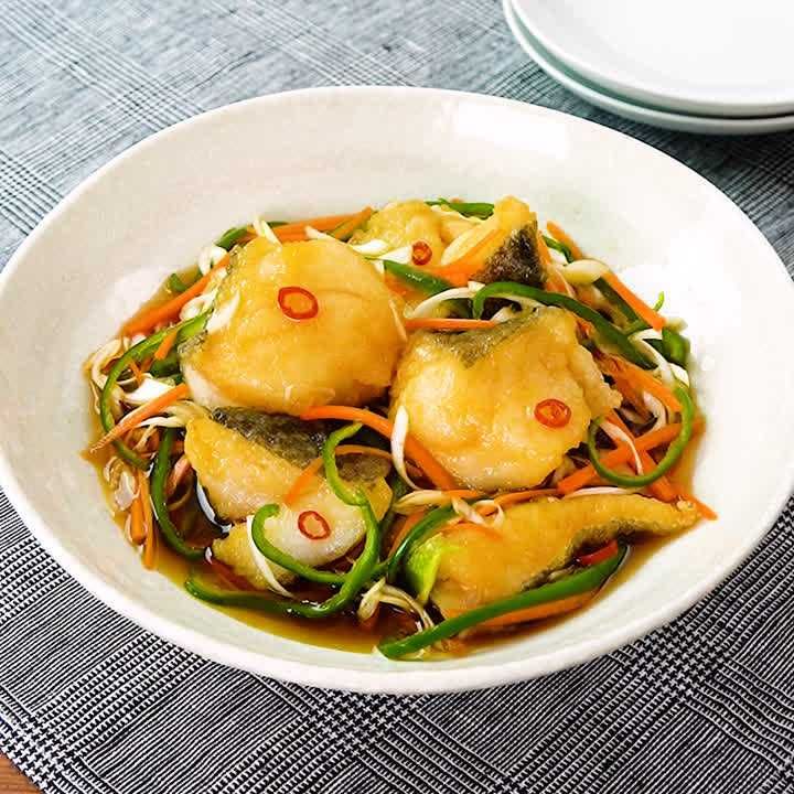 白身魚の南蛮漬け