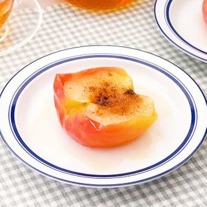 「レンジで焼きりんご風」のレシピ動画