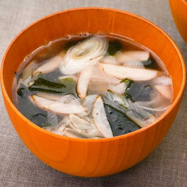 ごぼうとねぎの和風スープ