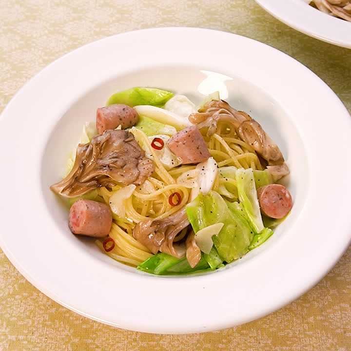 サルシッチャ風のパスタ